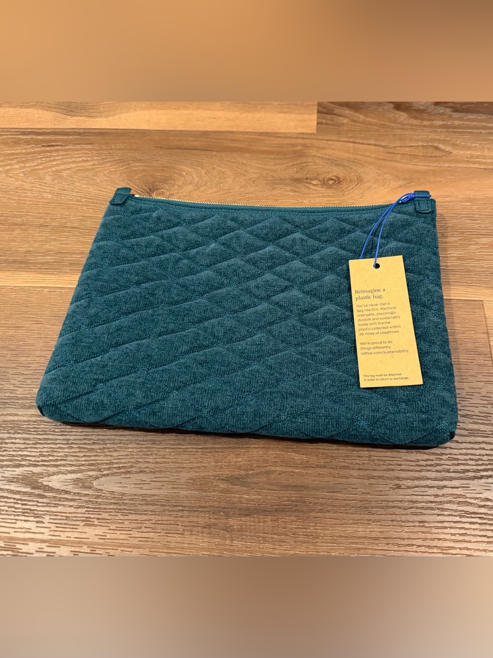 Rothy's ReVelvet Wristlet